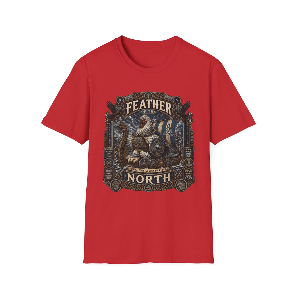 Feather of the North Brahma T-shirt, photo 3