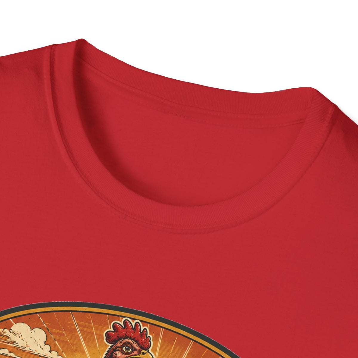 Bare Neck National Park Emblem T-Shirt — Naturally Ventilated Rooster Naked Neck Turken Tee