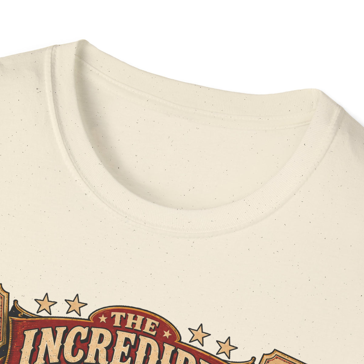 Incredible Feathered Strongman Brahma T-Shirt — Vintage Poster Rooster Tee