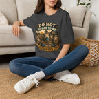 Do Not Speak to Me Before Feed Time Quail T-Shirt — Grumpy Quail Farmer Graphic Tee