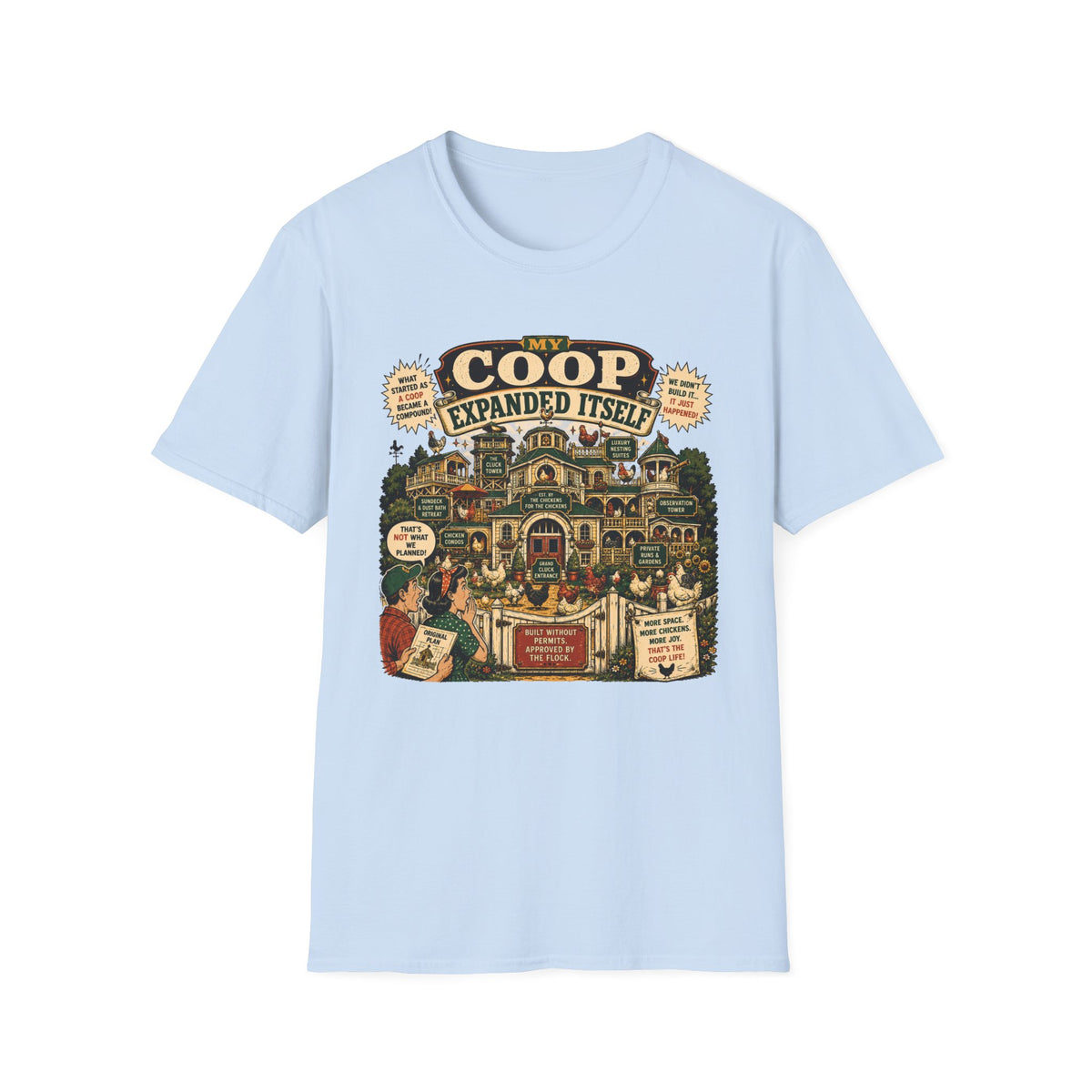 My Coop Expanded Itself T-shirt, photo 8