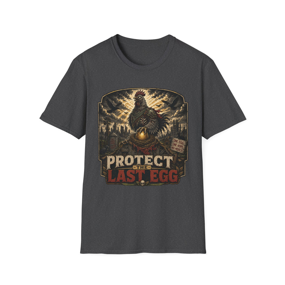 Protect the Last Egg Zombie Chicken T-shirt, photo 7