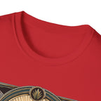 Grace in Motion Indian Runner T-Shirt — Elegant Duck Portrait Tee