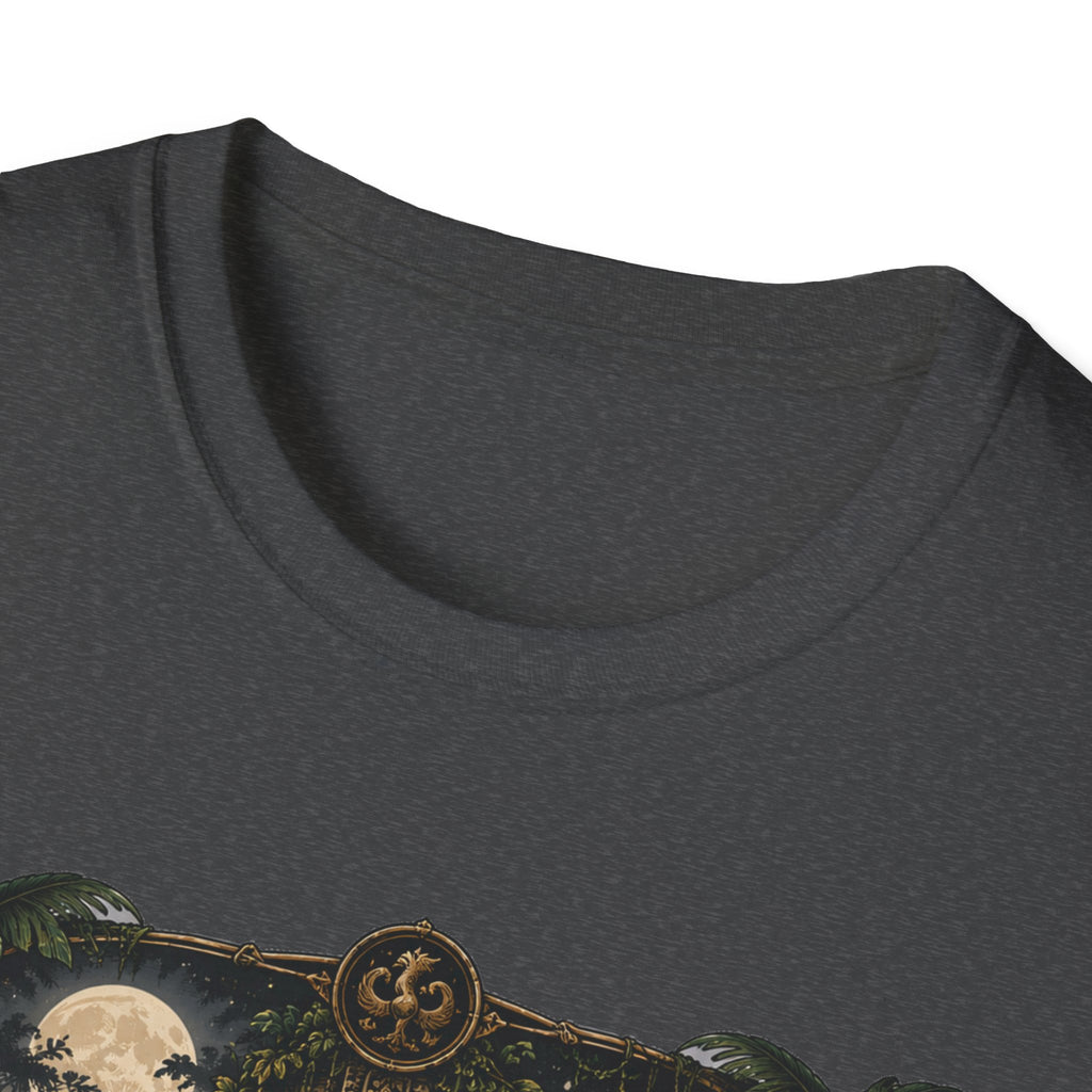 Keeper of Secrets Ayam Cemani T-Shirt — Jungle Temple Rooster Graphic Tee