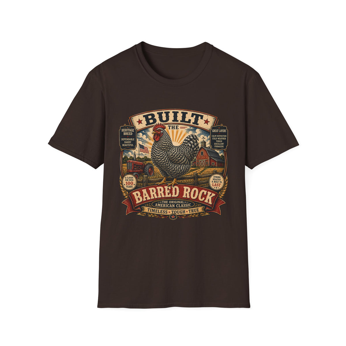 Barred Rock Heritage Farm T-shirt, photo 4