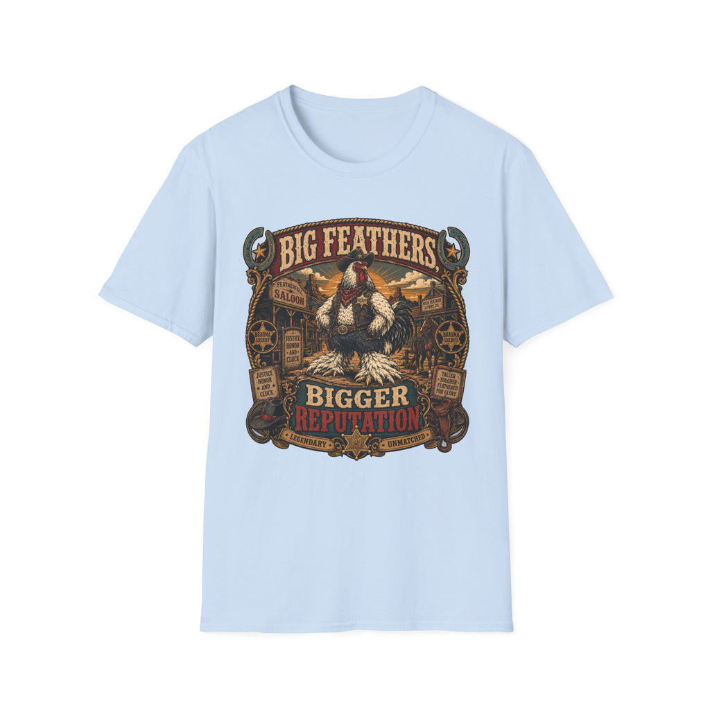 Big Feathers, Bigger Reputation Brahma T-shirt, photo 2