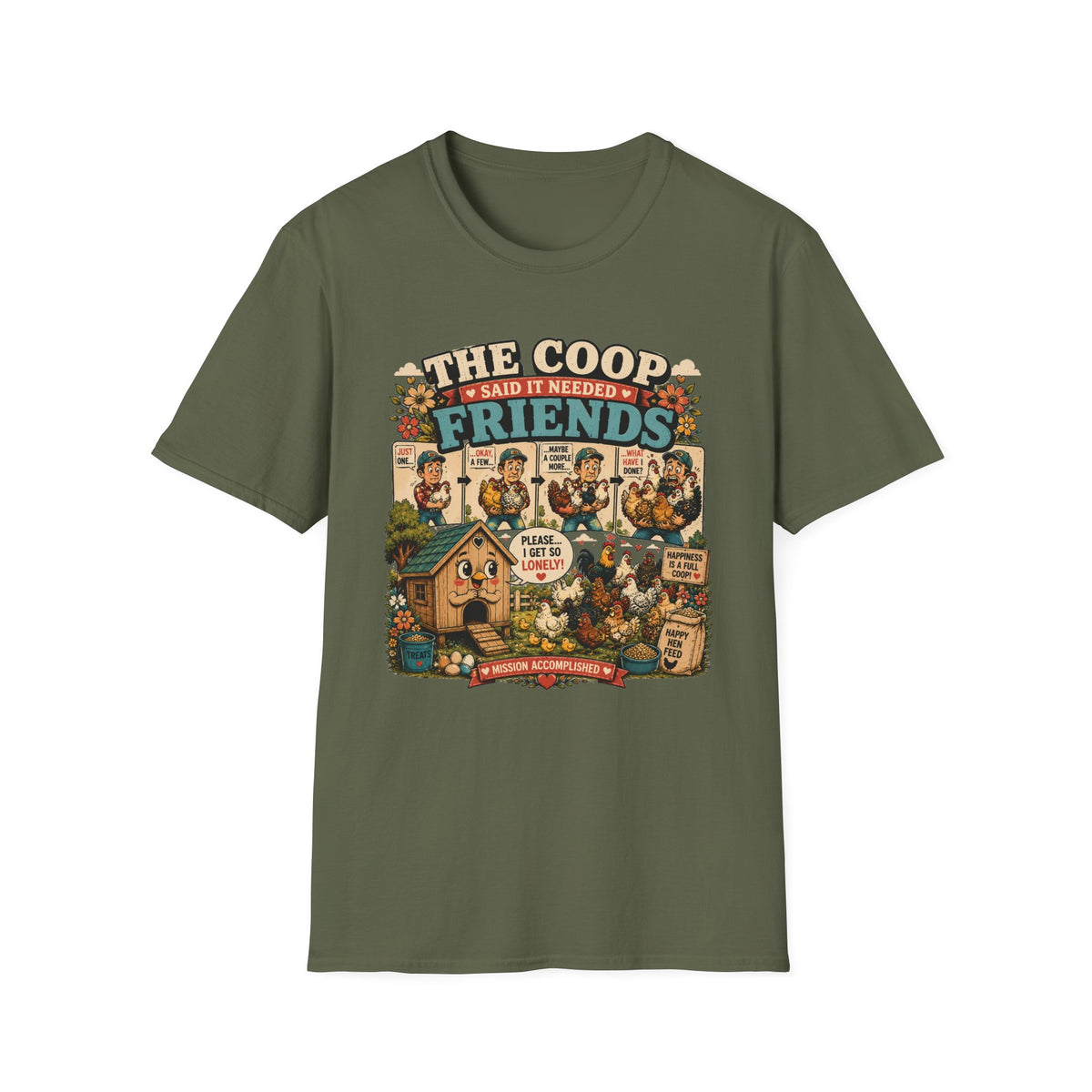 The Coop Said It Needed Friends T-shirt, photo 6