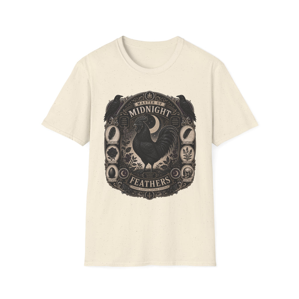 Master of Midnight Feathers Ayam Cemani T-shirt, photo 5