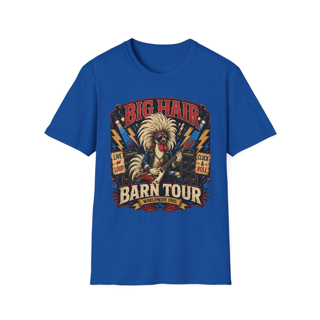 Big Hair Rock Star Concert Polish Chicken T-Shirt