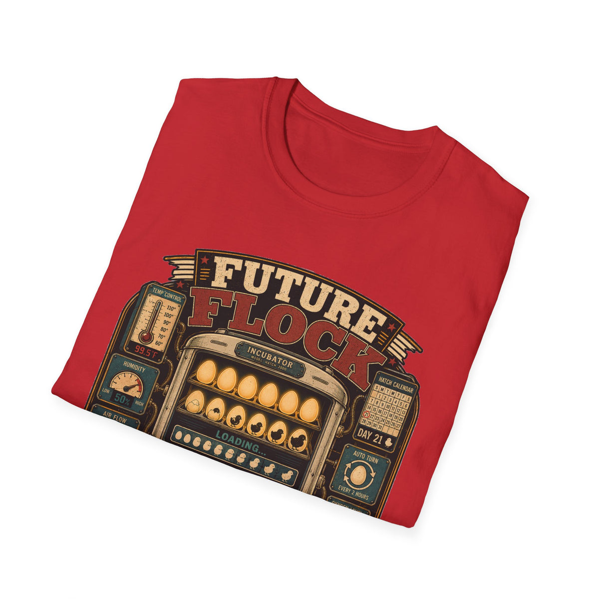 Future of Greatness Incubator T-Shirt — Funny Hatching Homestead Tee