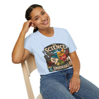 The Science Is Undeniable T-Shirt — Chicken Math Pie Chart Tee