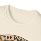 The Heart of the Homestead Brahma T-Shirt — Hen & Chicks Farmhouse Graphic Tee