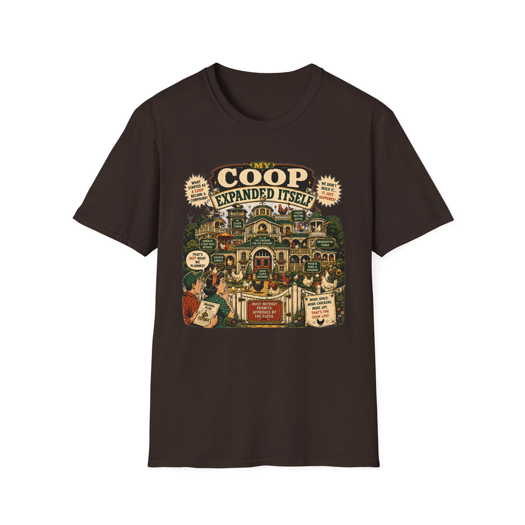 My Coop Expanded Itself T-shirt, photo 4