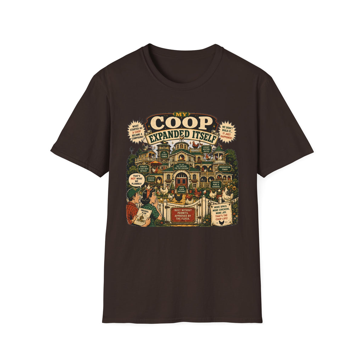 My Coop Expanded Itself T-shirt, photo 4
