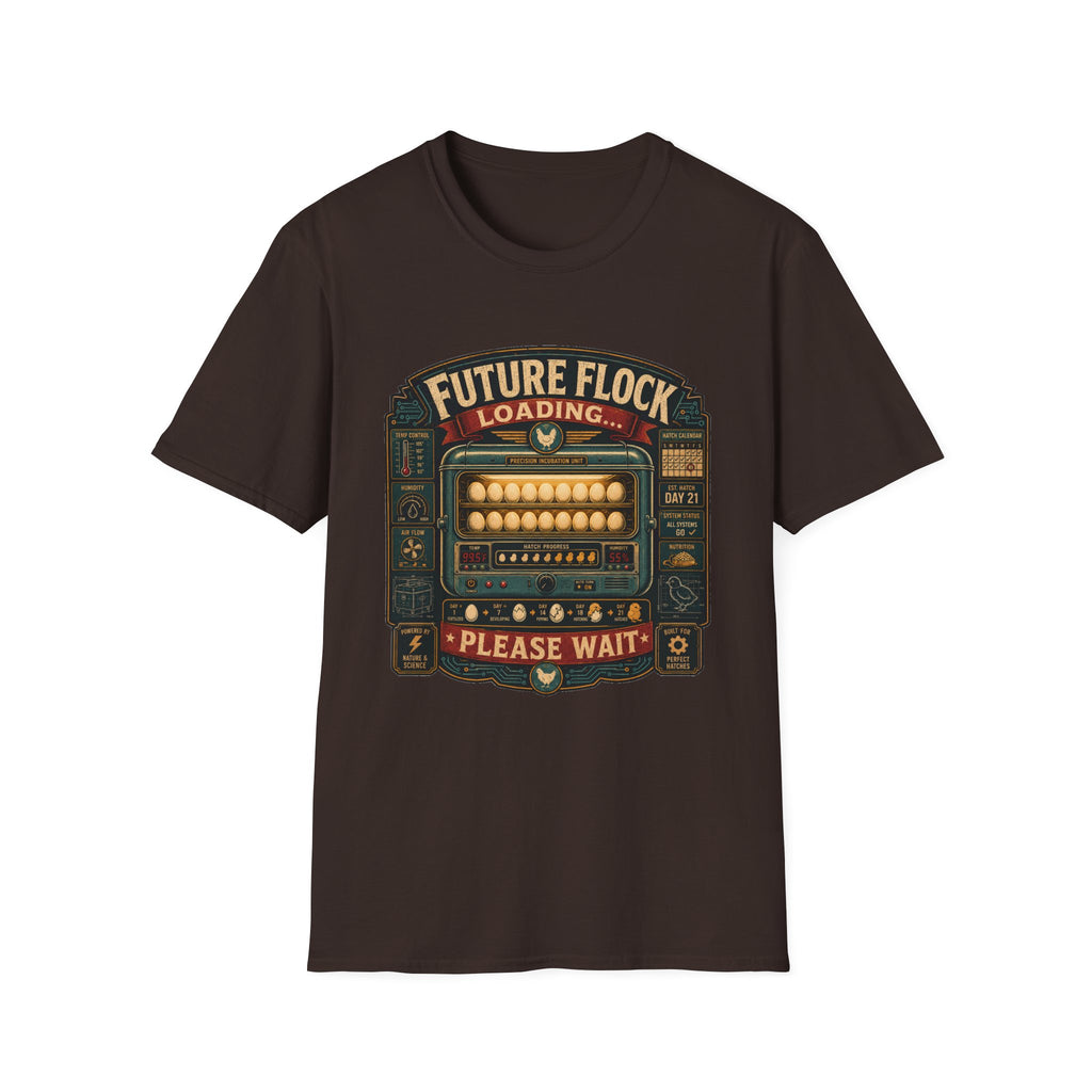 Future Flock Loading Please Wait T-shirt, photo 4