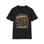 Crazy Turkey Lady Grunge Tee — Turkeys Before People