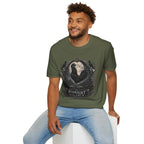 The Midnight Monarch Ayam Cemani T-Shirt — Moonlit Rooster Graphic Tee