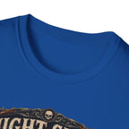Night Shift Supervisor Ayam Cemani T-Shirt — Graveyard Rooster Graphic Tee