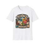 The Science Is Undeniable T-Shirt — Chicken Math Pie Chart Tee