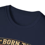 Born to Stand Out Rock Band T-Shirt — Rock Band Naked Neck Rooster Tee
