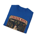 Advanced Poultry Algebra T-Shirt — Chicken Math Chaos Graphic Tee