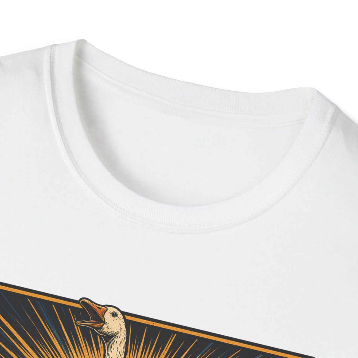 The Flock Awakens T‑Shirt — Retro Goose & Duck Vintage Wildlife Tee