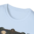 Keeper of Secrets Ayam Cemani T-Shirt — Jungle Temple Rooster Graphic Tee