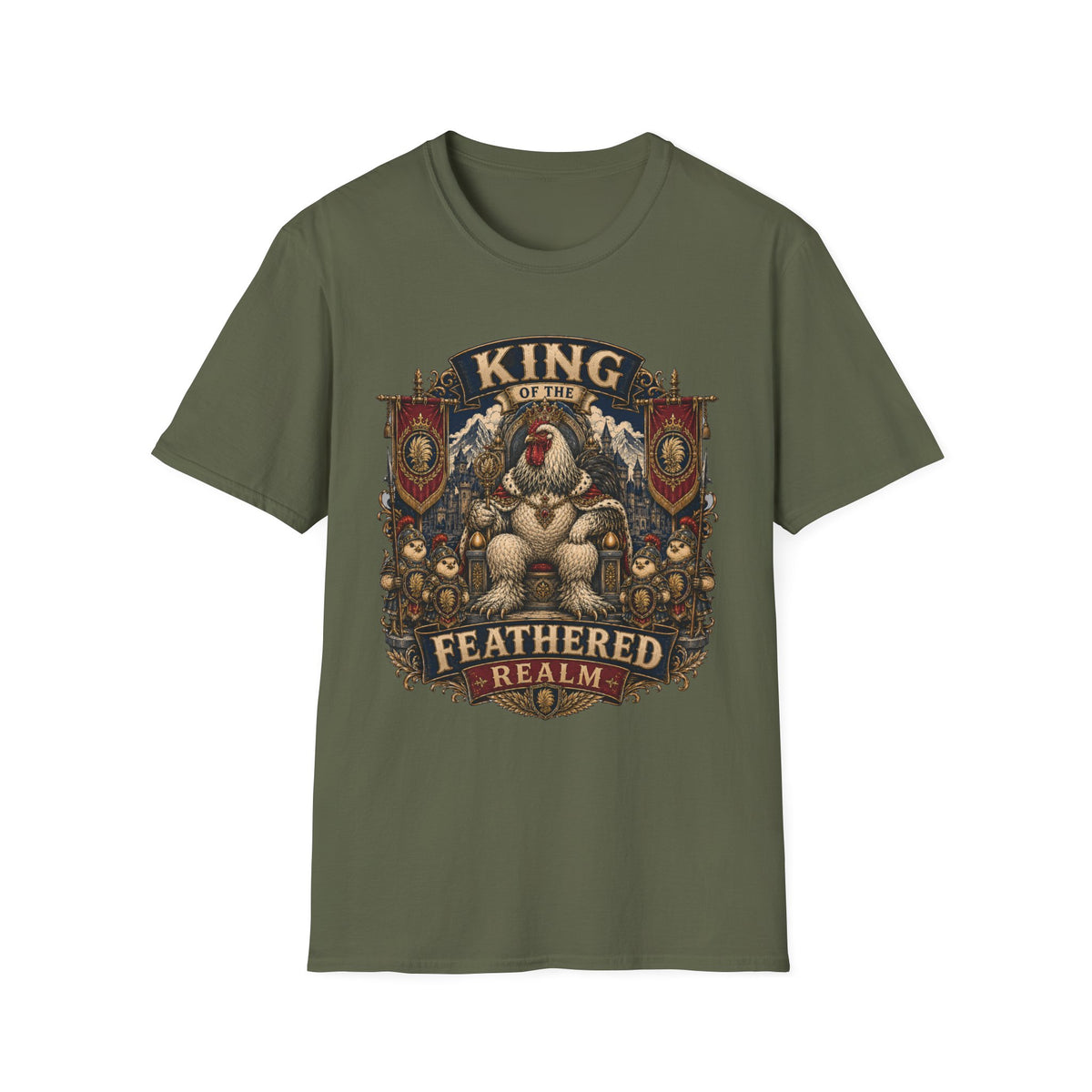King of the Feathered Realm Brahma T-shirt, photo 6