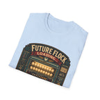 Future Flock Loading Please Wait T-Shirt — Funny Incubator Control Panel Tee