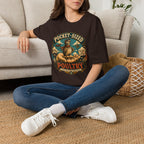 Tiny Quail Adventures T-Shirt — Backyard Bird Keeper Vintage Graphic Tee
