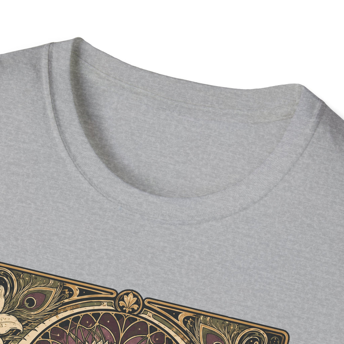 Wildflower Silkie T-Shirt — Art Nouveau Botanical Hen Tee
