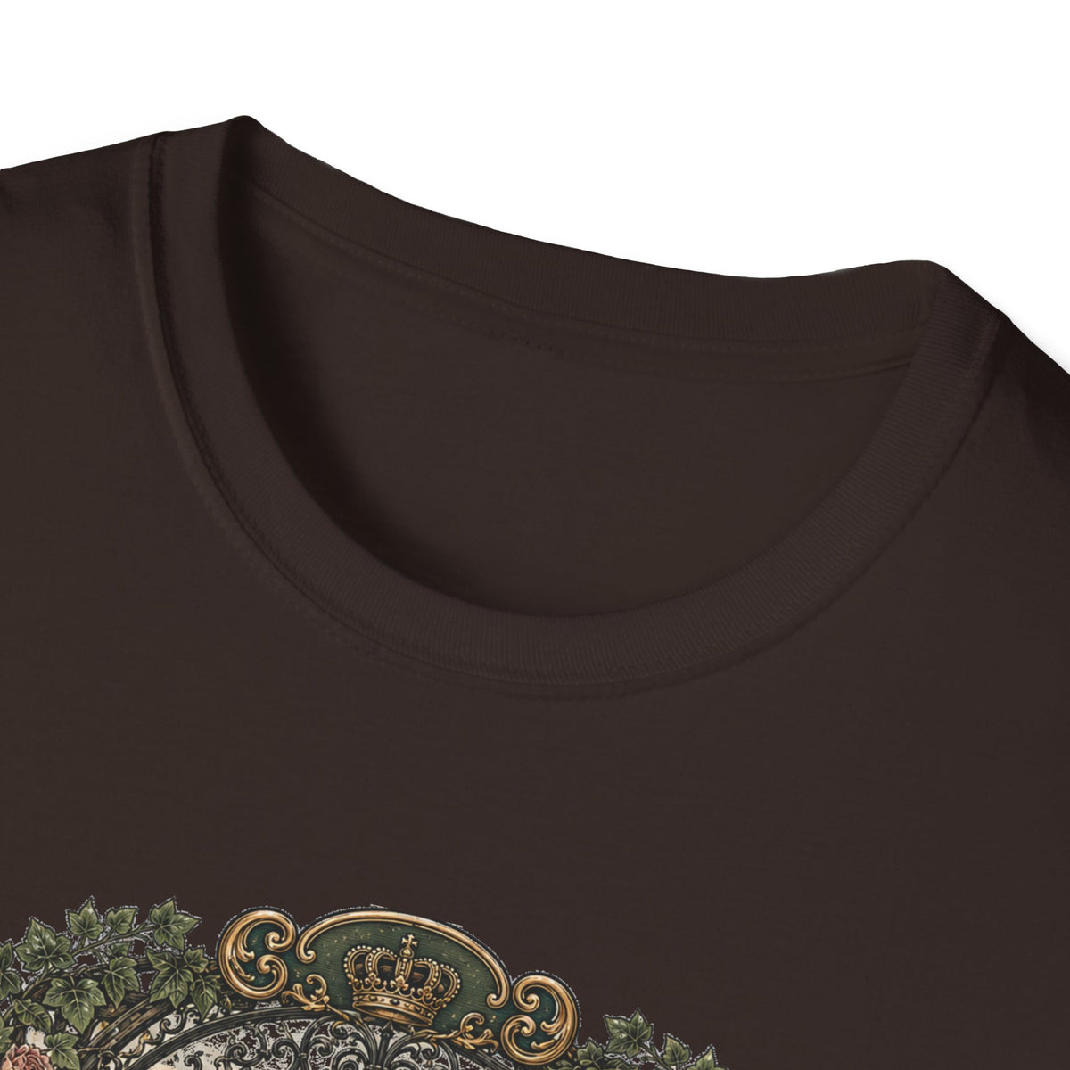 Queen of the Feathered Garden Cochin T-Shirt — Elegant Victorian Hen Tee