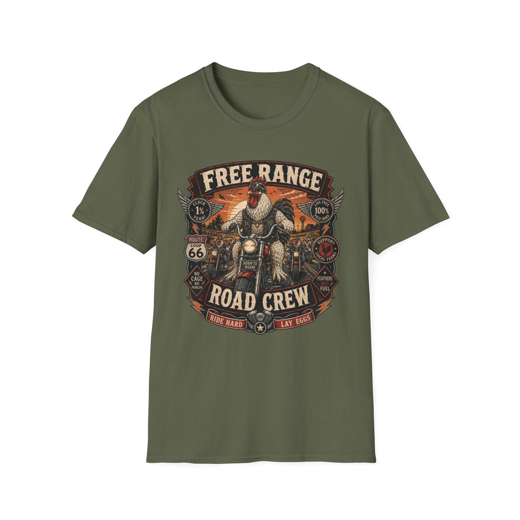 Free Range Road Crew Brahma T-shirt, photo 6