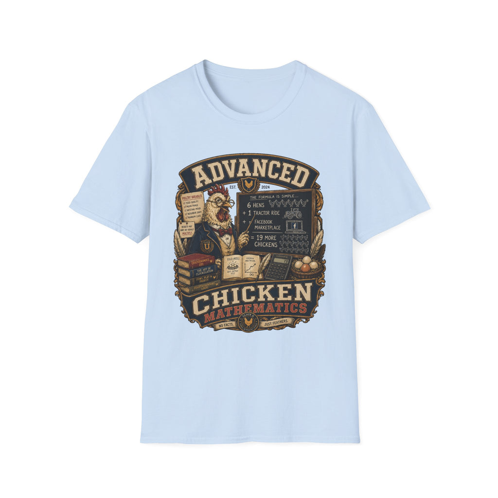 Advanced Chicken Mathematics T-shirt, photo 8