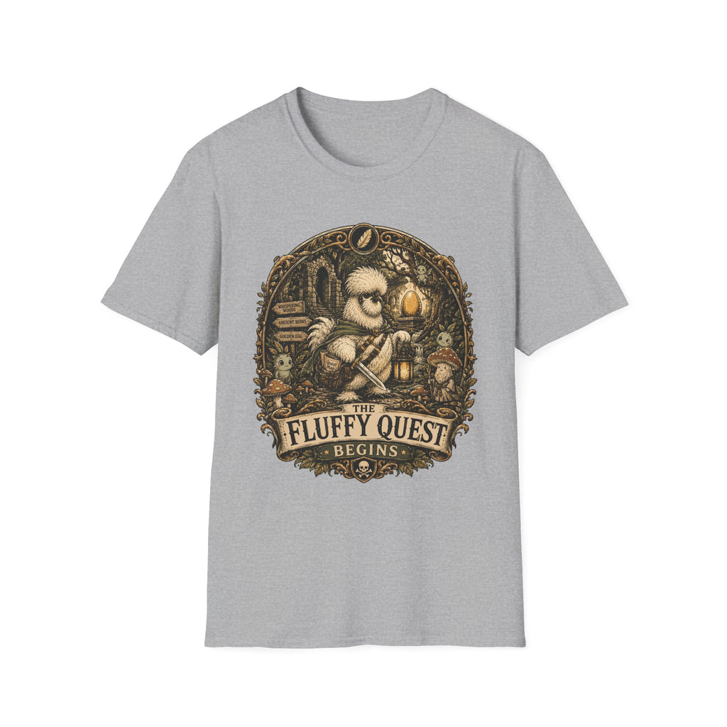 Quest for the Golden Egg Silkie T-shirt, photo 3
