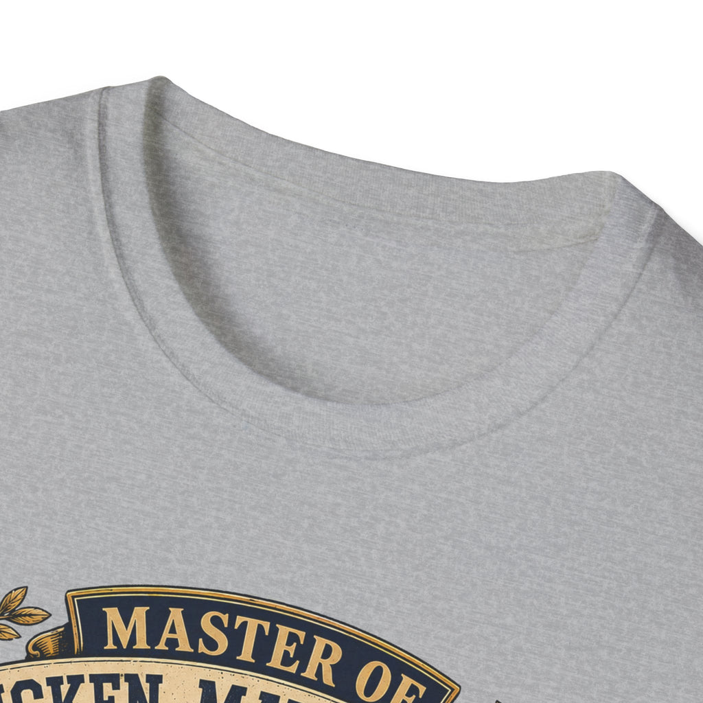 Master of Chicken Mathematics T-Shirt — Collegiate Crest Graphic Tee