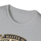 Master of Chicken Mathematics T-Shirt — Collegiate Crest Graphic Tee