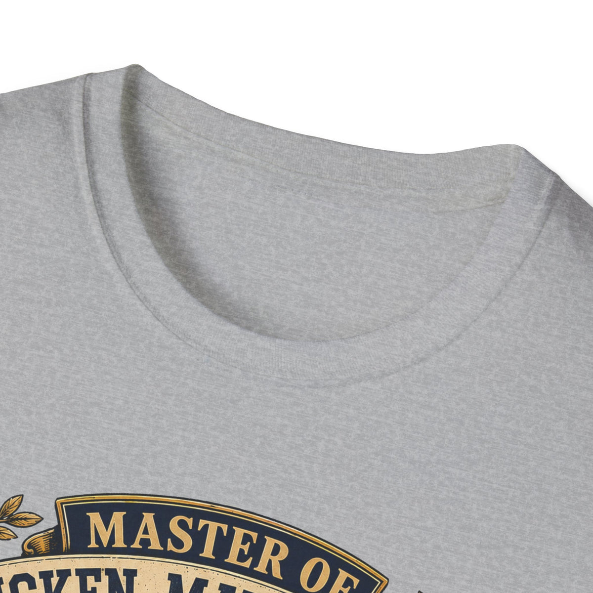 Master of Chicken Mathematics T-Shirt — Collegiate Crest Graphic Tee