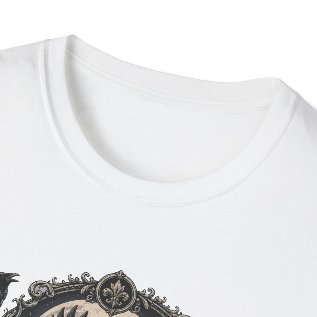 The Midnight Monarch Ayam Cemani T-Shirt — Moonlit Rooster Graphic Tee