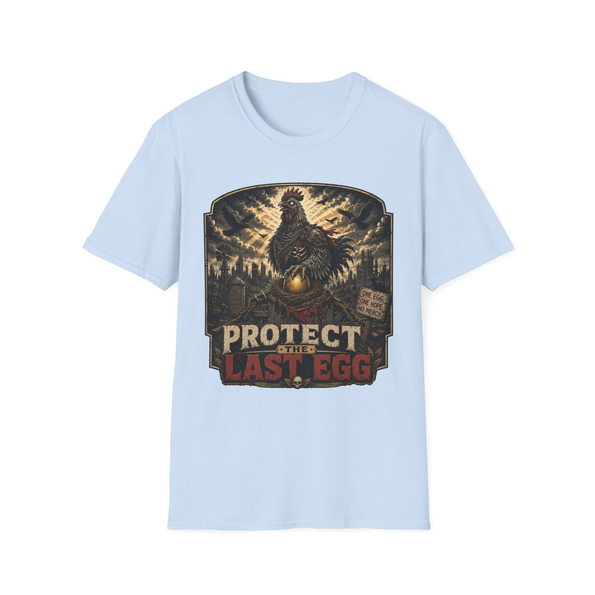 Protect the Last Egg Zombie Chicken T-shirt, photo 8