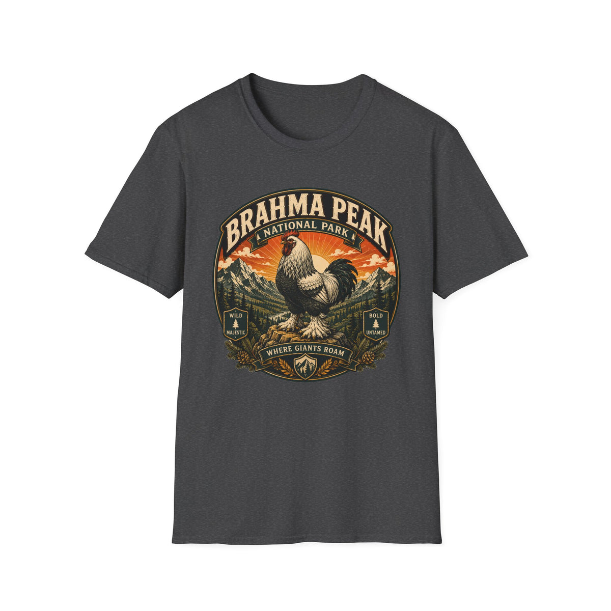 Brahma Peak National Park Brahma T-shirt, photo 7