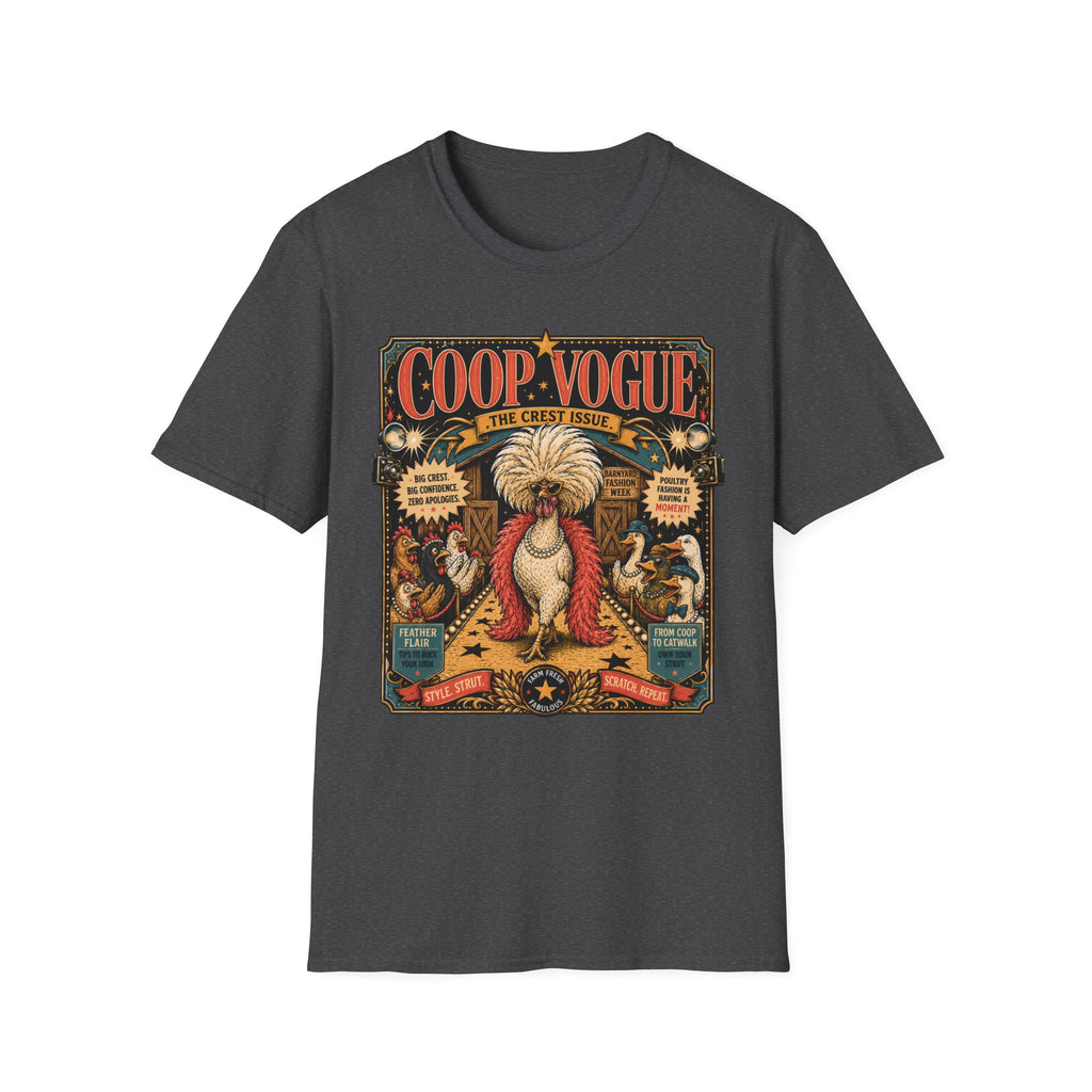 Coop Vogue Barnyard Fashion Week Polish Chicken T-Shirt