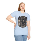 Master of Midnight Feathers Ayam Cemani T-Shirt — Gothic Rooster Graphic Tee