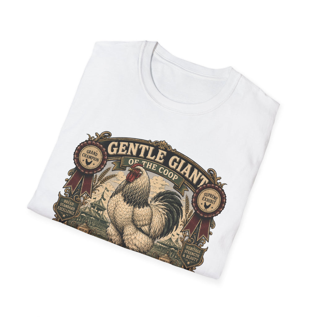 Gentle Giant Heritage Brahma T-Shirt — Prize Rooster Badge Tee