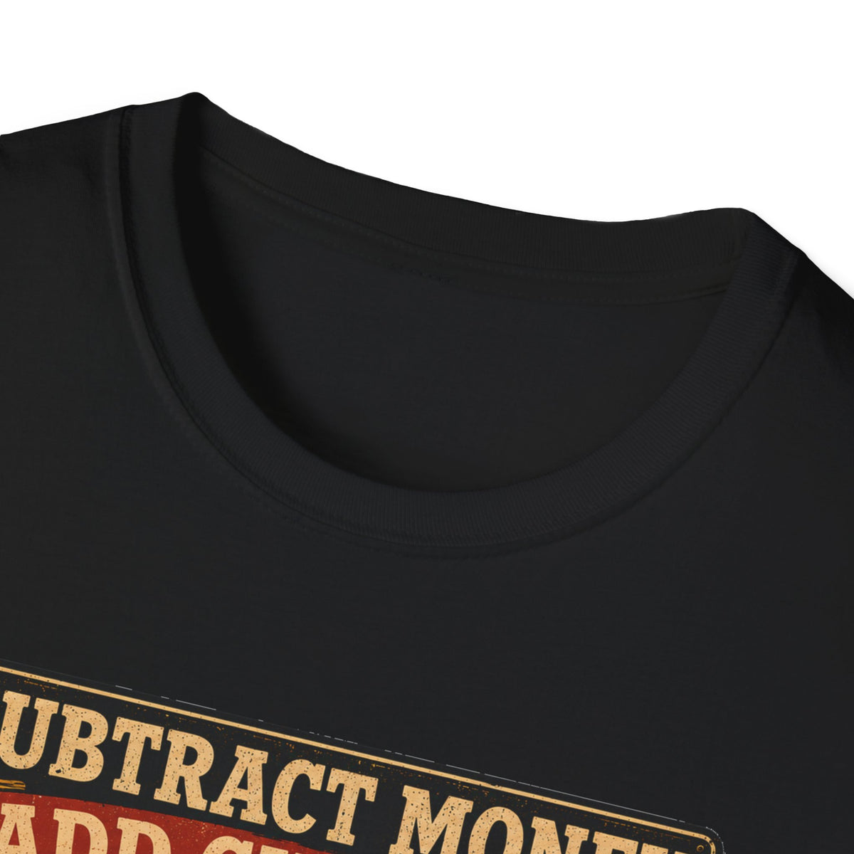 Subtract Money Add Chickens T-Shirt — Chicken Math Budget Tee