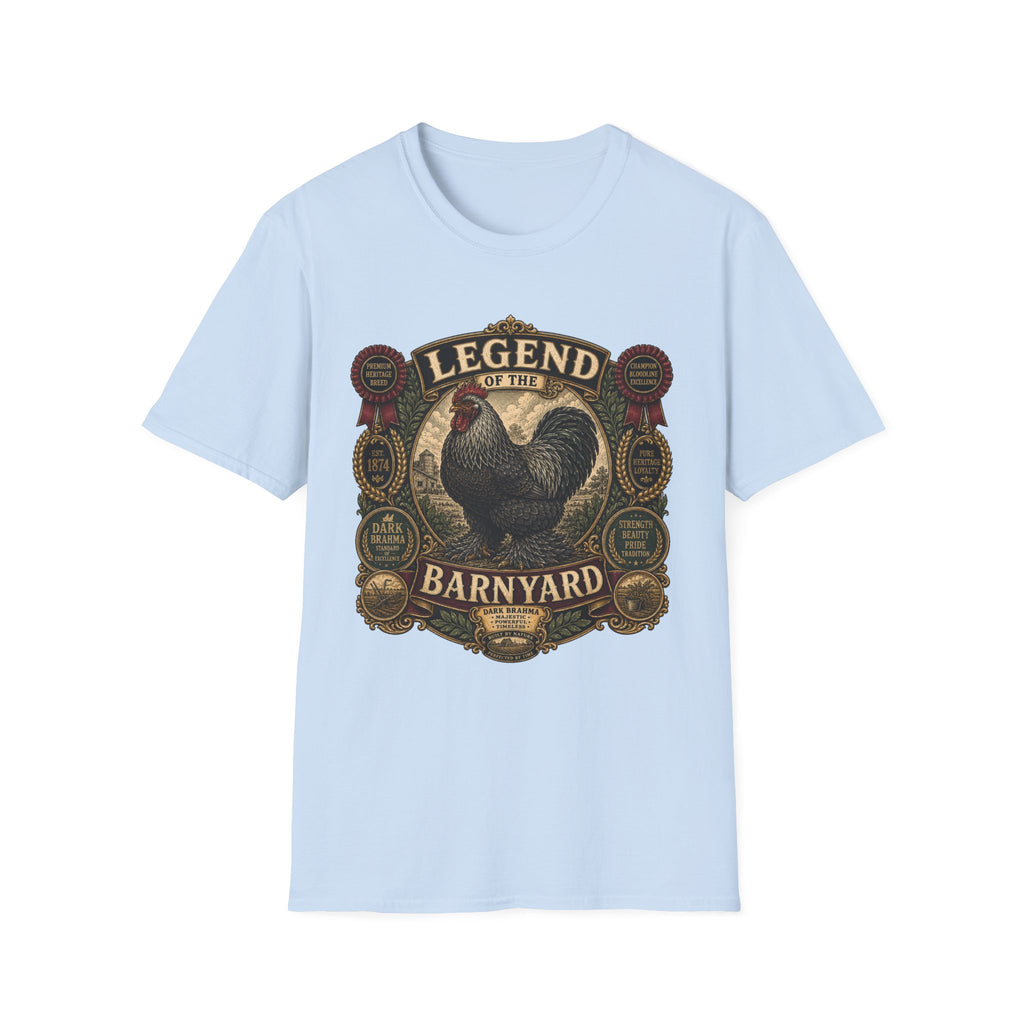 Legend of the Barnyard Dark Brahma T-shirt, photo 8