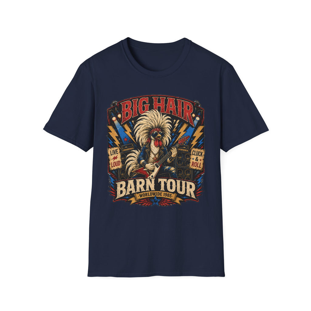 Big Hair Rock Star Concert Polish Chicken T-shirt, photo 7