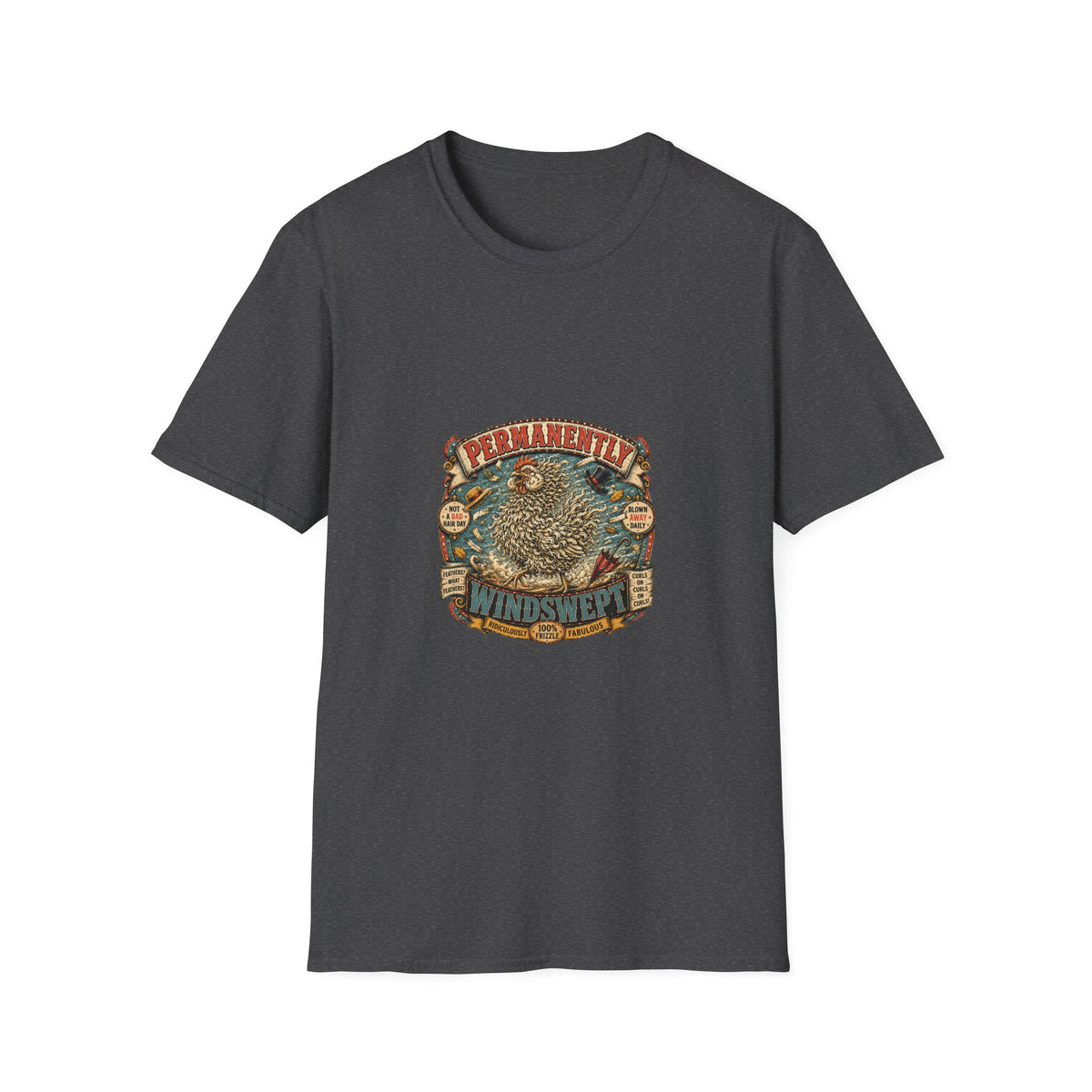 Permanently Windswept Frizzle T-shirt, photo 7