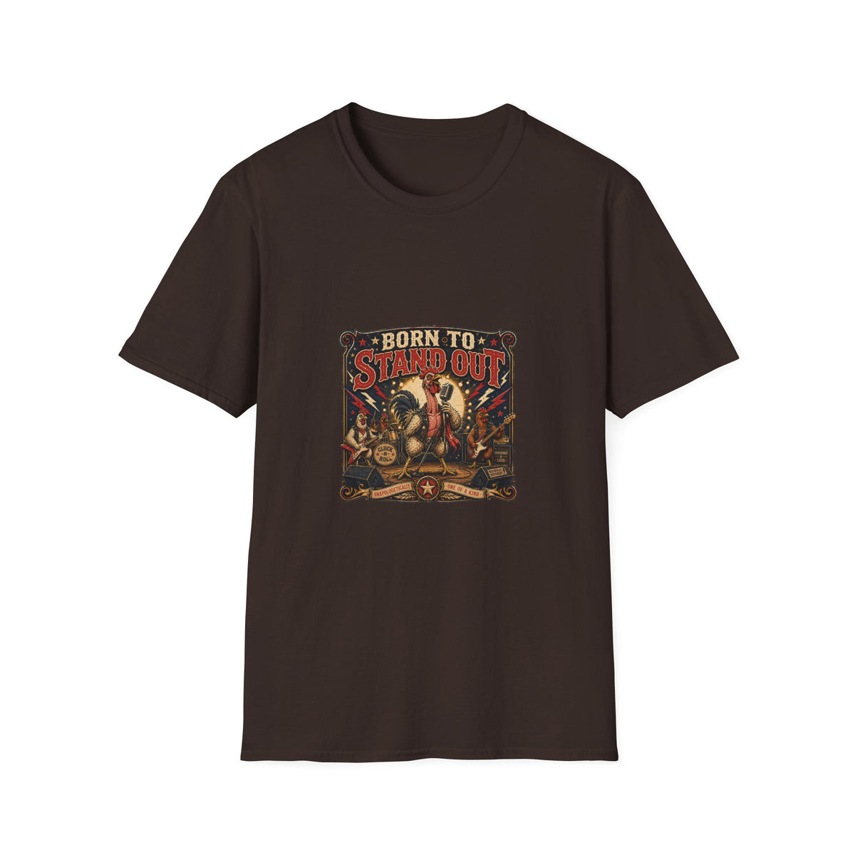 Less Feathers, More Attitude Naked Neck T-shirt, photo 6
