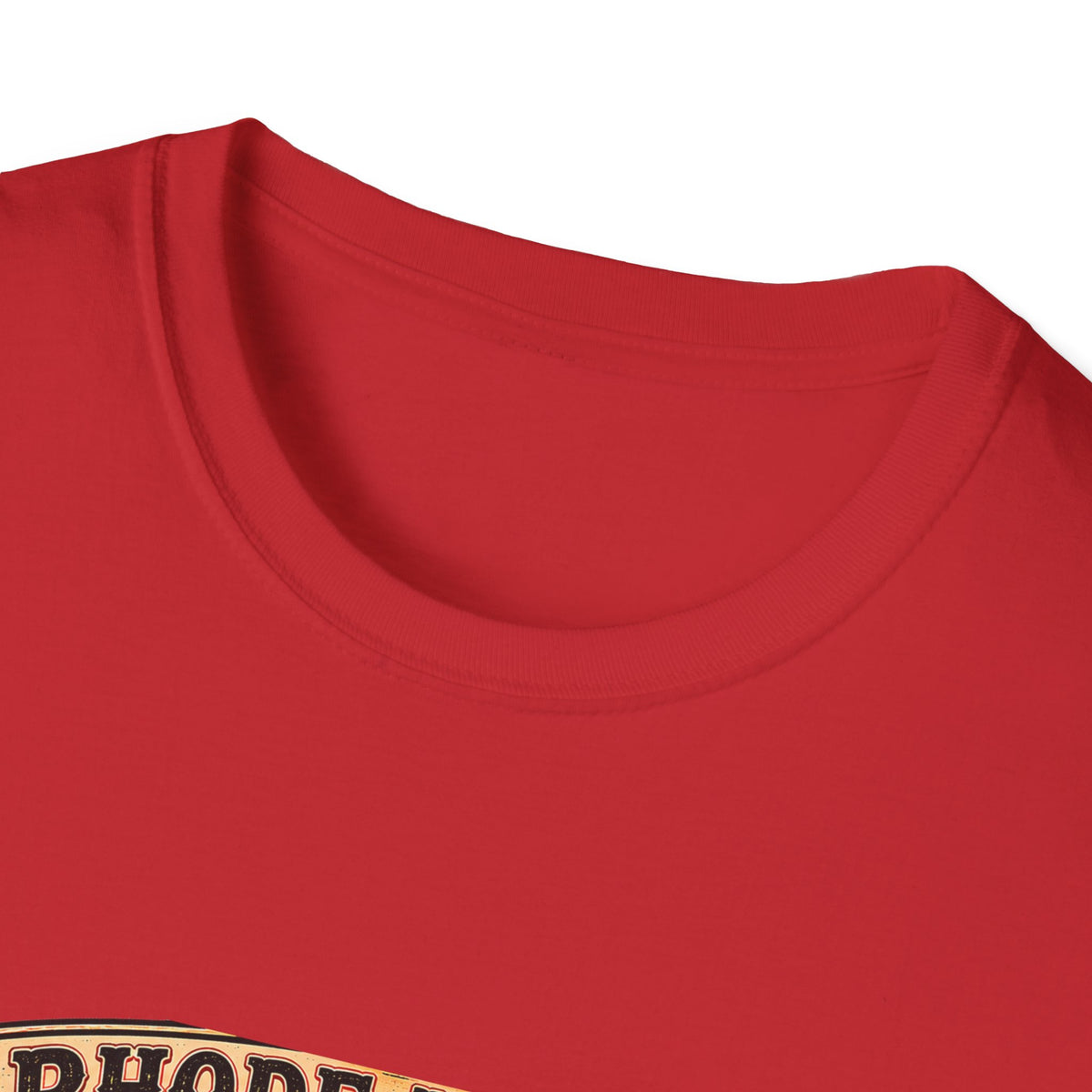 America's Classic Red T-Shirt — Vintage Rhode Island Red Label Tee